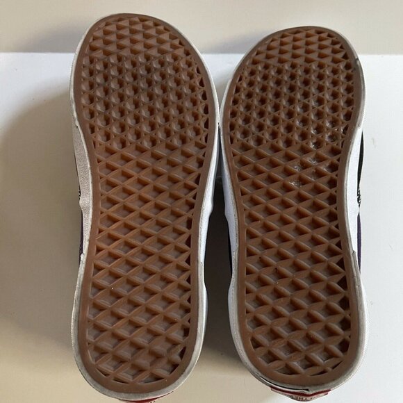 Vans Unisex Era Canvas Sneakers Size 8W/6.5M EU 38.5 Purple & Black - Picture 9 of 9